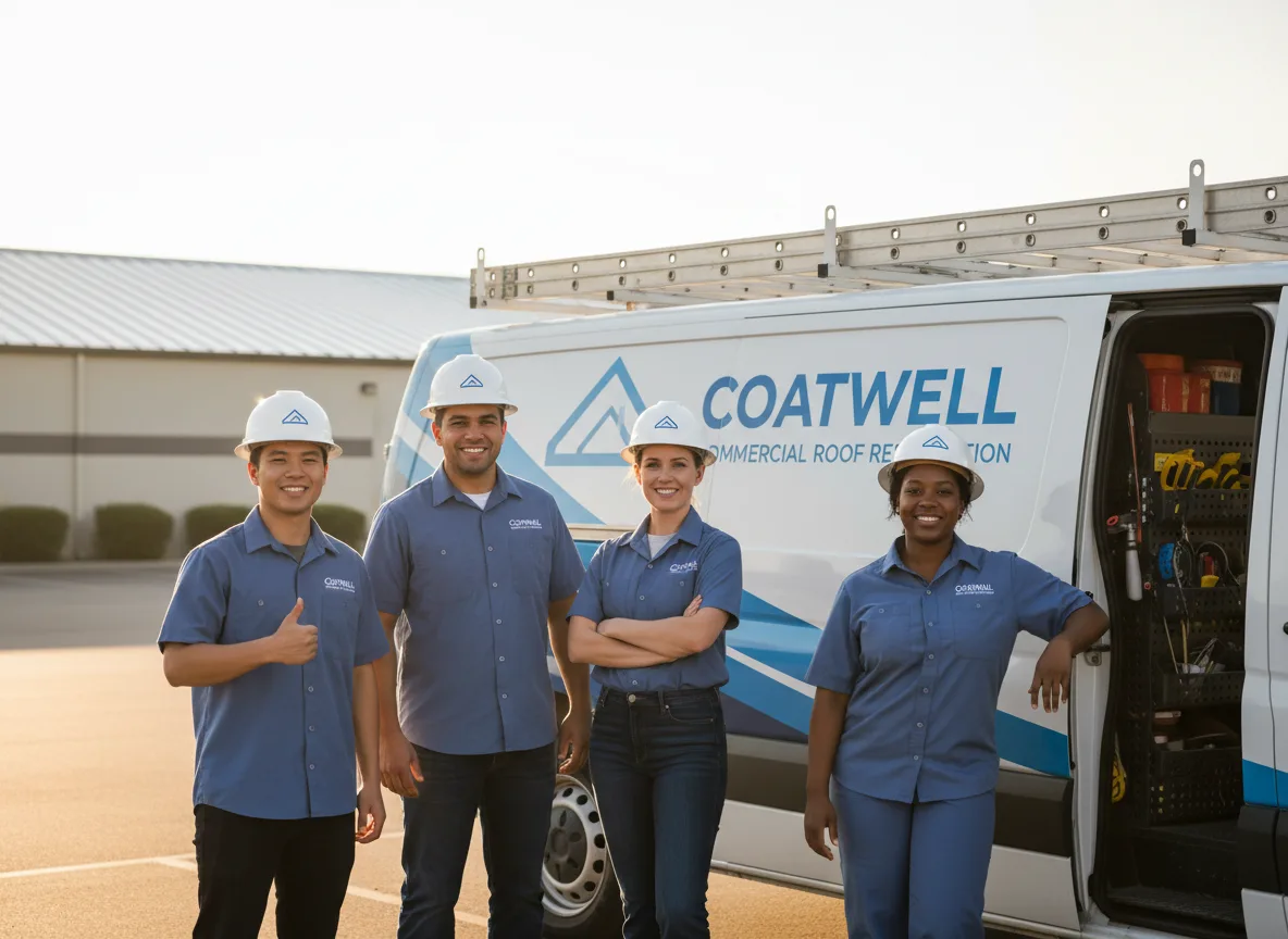 Commercial roof coating company in Evanston, WY